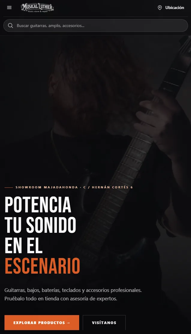 Captura del proyecto Musical Luthier (1 de 3)
